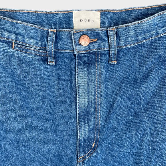 NWOT Doen Authentic Vintage Melody High Rise Flare Denim Jeans Women's Size 26 - Picture 11 of 16
